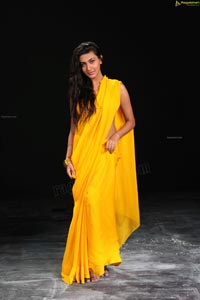 Neelam Upadhayaya in Yellow Saree