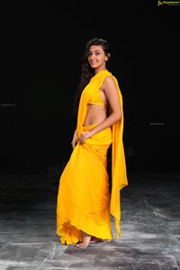 Neelam Upadhayaya in Yellow Saree