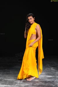 Neelam Upadhayaya in Yellow Saree