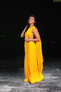 Neelam Upadhayaya in Yellow Saree