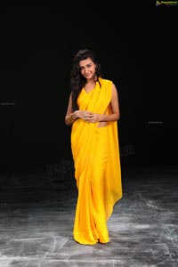 Neelam Upadhayaya in Yellow Saree