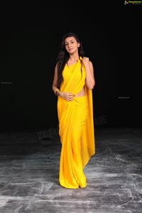 Neelam Upadhayaya in Yellow Saree