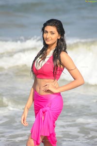 Neelam Upadhyaya Action 3D Beach Stills