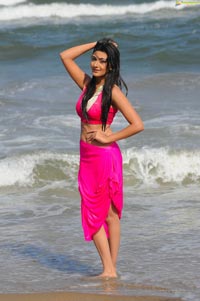 Neelam Upadhyaya Action 3D Beach Stills