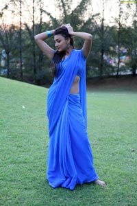 Neelam Upadhyaya Hot Saree Stills