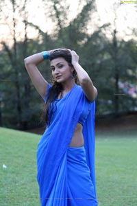 Neelam Upadhyaya Hot Saree Stills