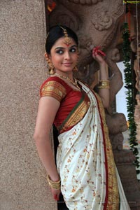 Sheena Shahabadi in Traditional Saree