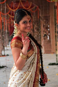 Sheena Shahabadi in Traditional Saree