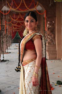 Sheena Shahabadi in Traditional Saree