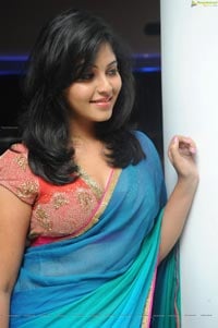 Tamil Actress Anjali in Saree