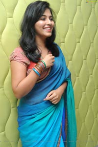 Tamil Actress Anjali in Saree