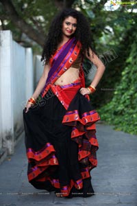 Soumya Sukumar in Half Saree