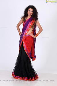 Soumya Sukumar in Half Saree