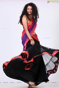 Soumya Sukumar in Half Saree