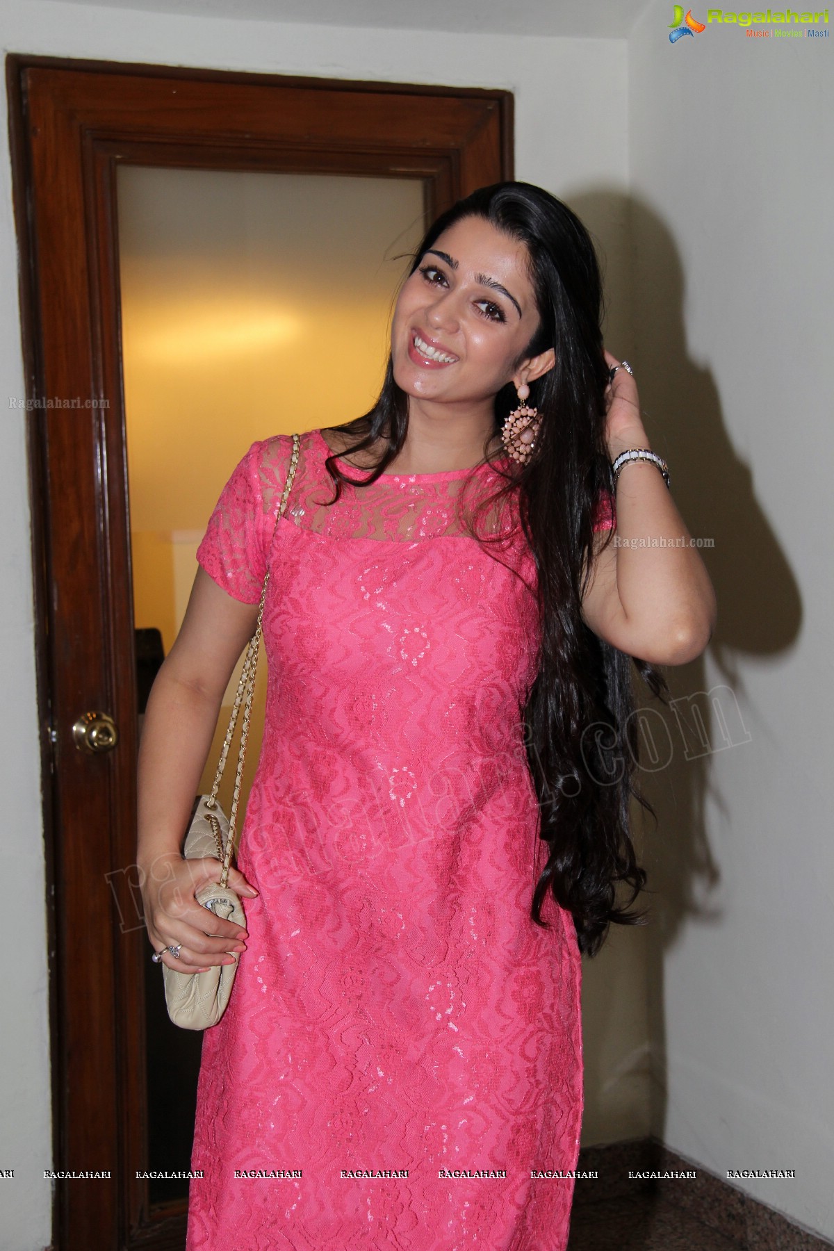 Charmi in Priyanka Chigurupati's Designer Dress, Exclusive Photos