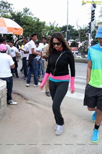 Lakshmi Manchu at Pink Ribbon Walk 2013