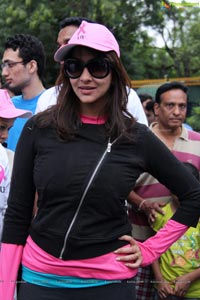 Lakshmi Manchu at Pink Ribbon Walk 2013