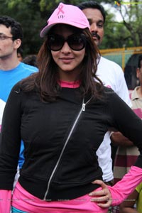 Lakshmi Manchu at Pink Ribbon Walk 2013