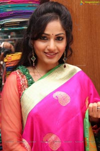 Madhavilatha in Saree