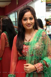 Madhavilatha in Saree