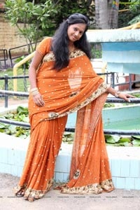 Model Mokshita @ Silk of India Exhibition Launch