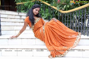 Model Mokshita @ Silk of India Exhibition Launch
