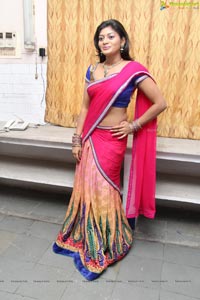 Soumya at Pochampally IKAT Art Mela