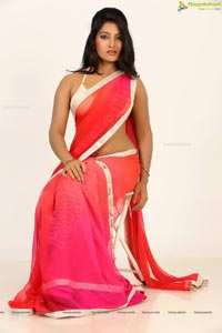 Mamatha Rahuth in Saree