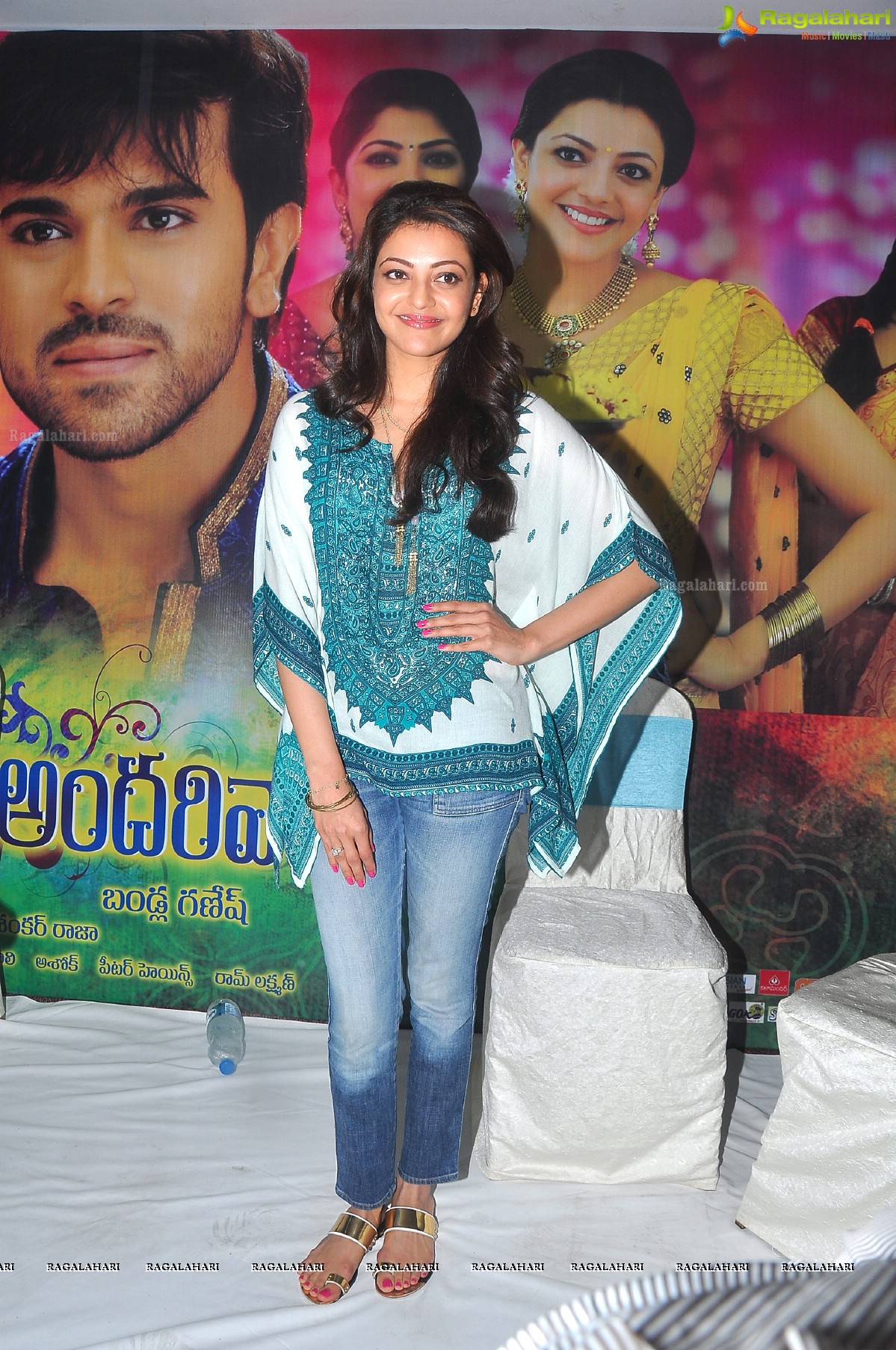 Kajal Aggarwal at Govindudu Andarivadele Success Meet, Photo Gallery