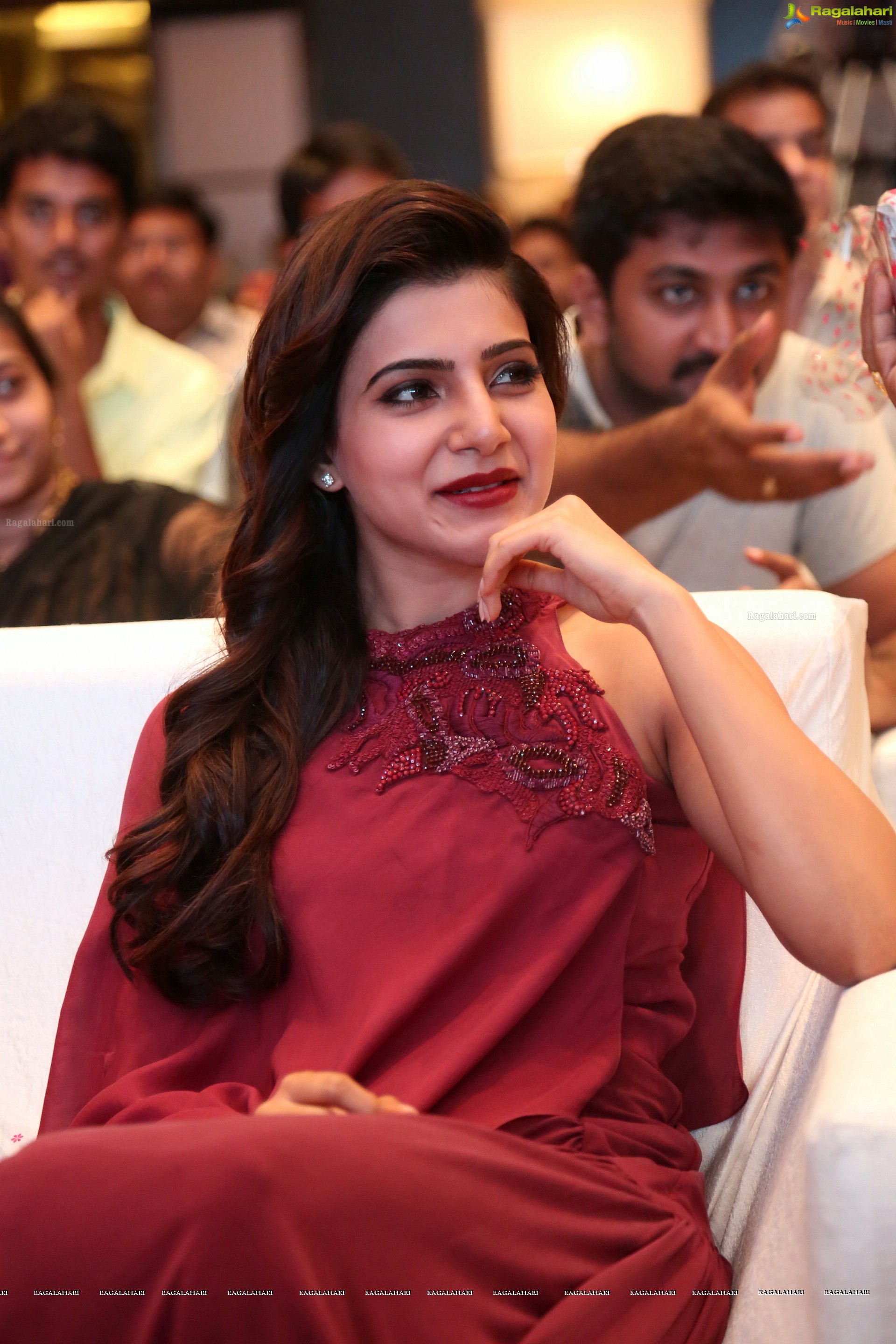 Samantha at Sankarabharanam Audio Release