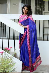 Shravyah in Saree