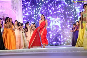 Regina Cassandra in Red Saree