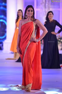 Regina Cassandra in Red Saree