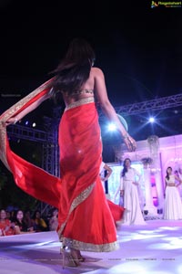 Regina Cassandra in Red Saree