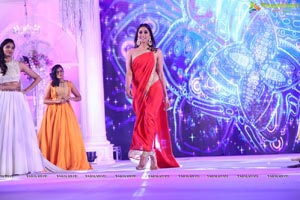 Regina Cassandra in Red Saree