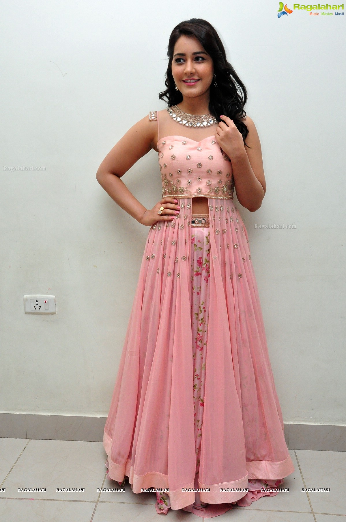 Rashi Khanna at Bengal Tiger Audio Release