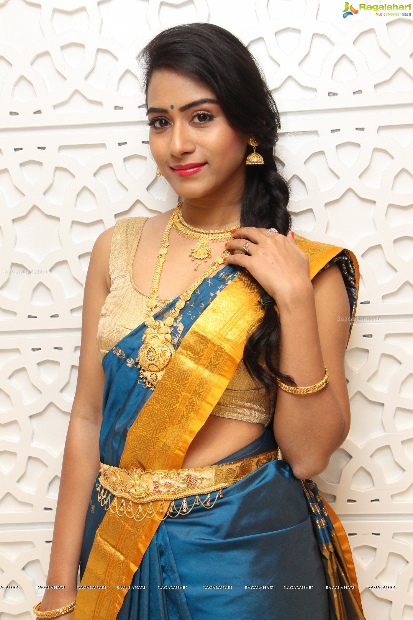 Bhanu Priya at Manepally Jewellers Concept Theme Wedding Collection Launch