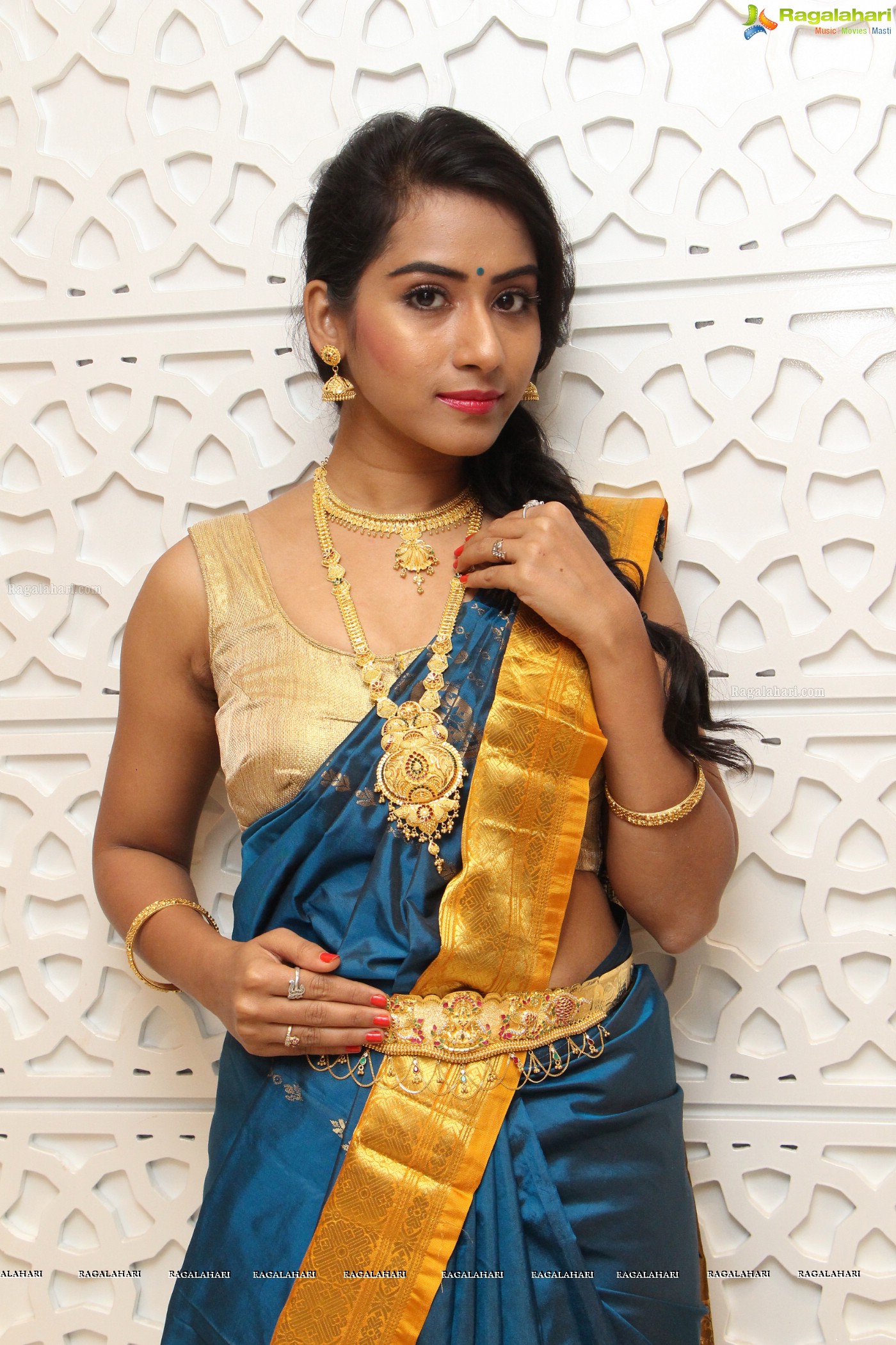 Bhanu Priya at Manepally Jewellers Concept Theme Wedding Collection Launch