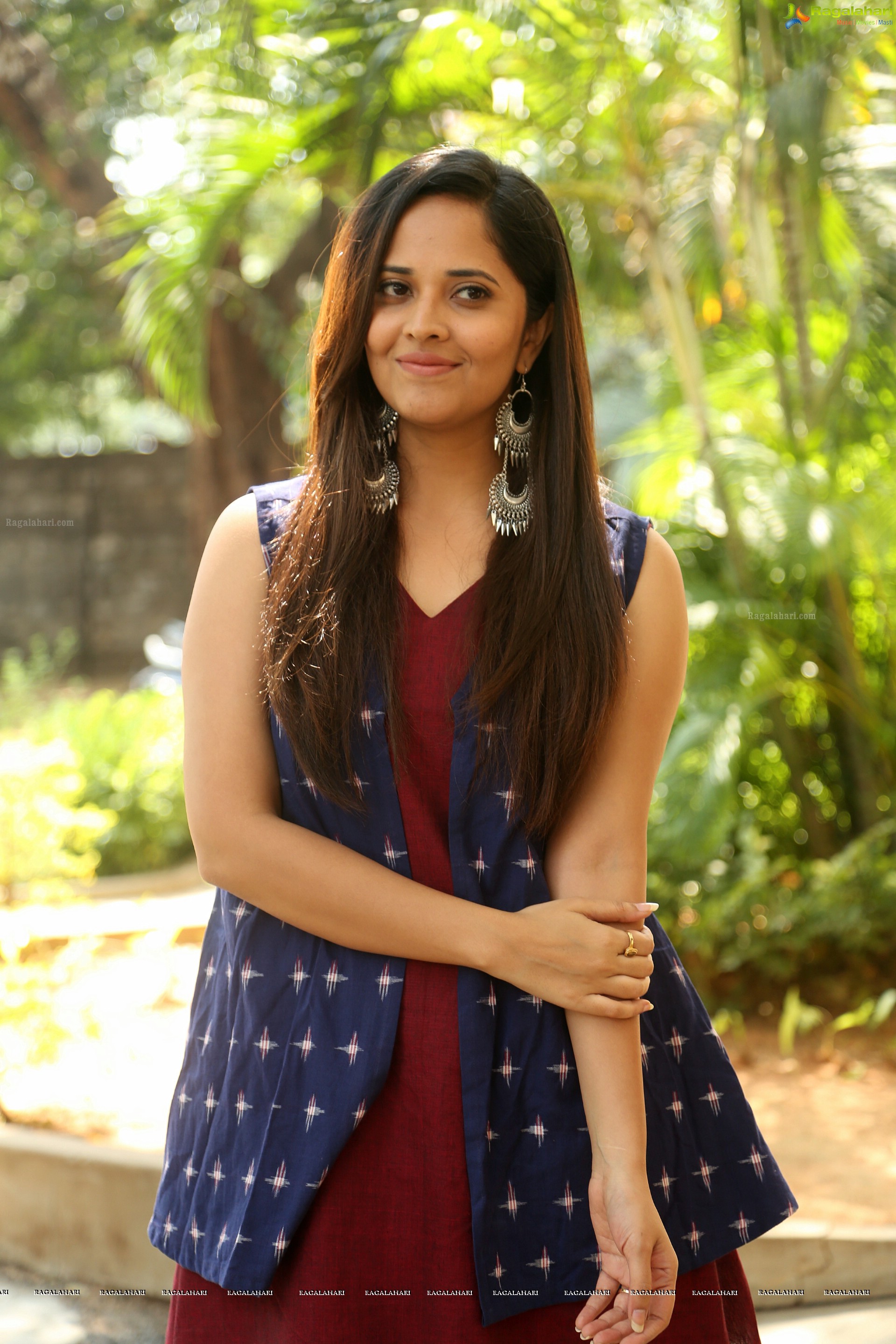 Anasuya Bharadwaj at Sachindi Ra Gorre Press Meet (High Definition)