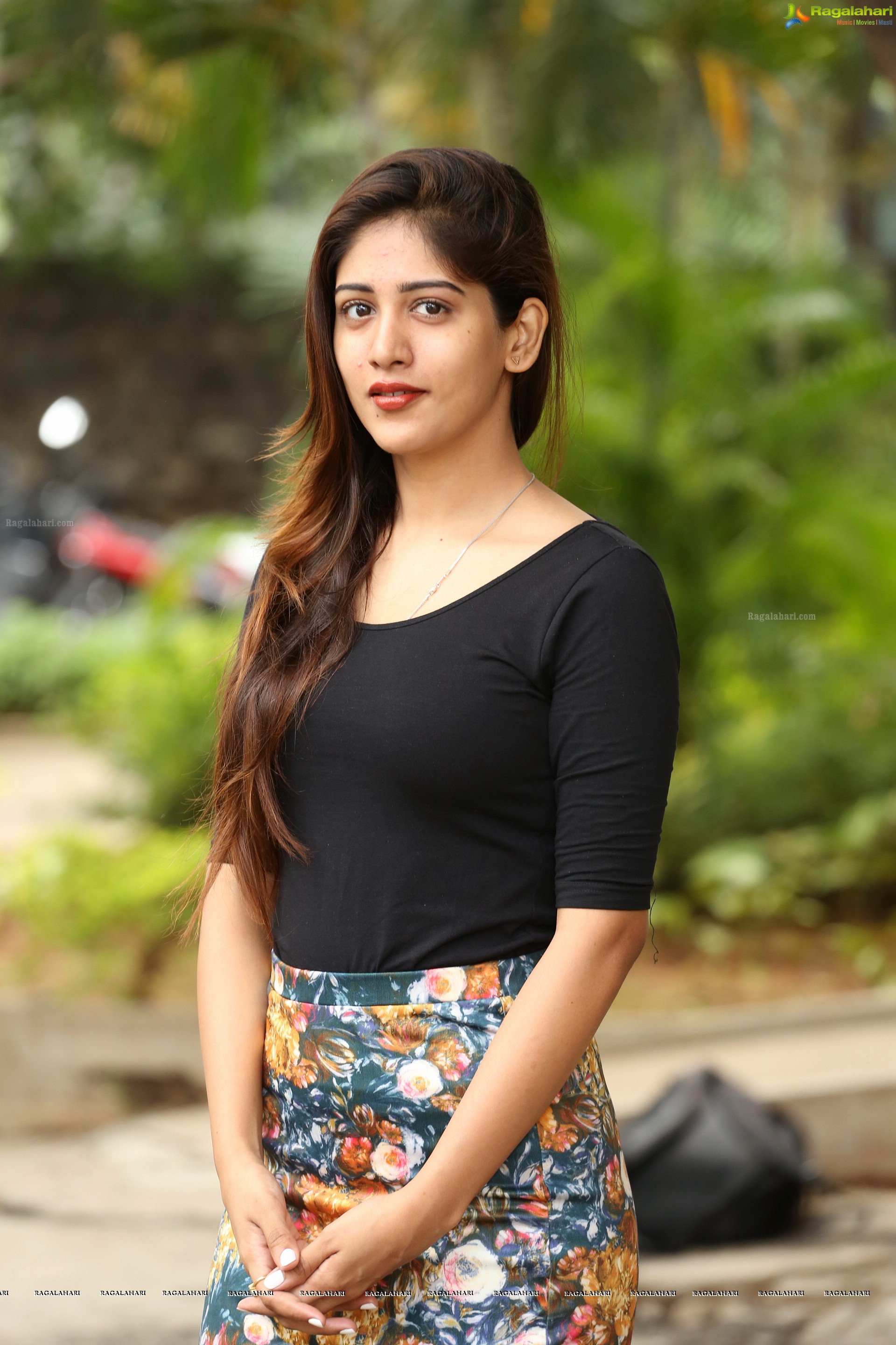 Chandini Chowdary at Howrah Bridge Teaser Launch (High Definition)