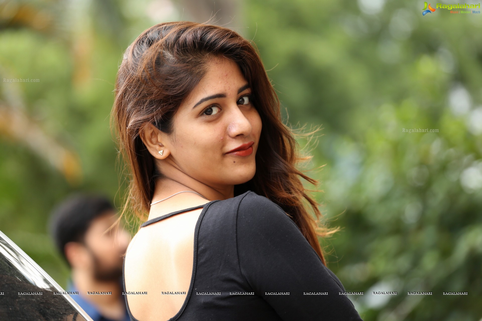 Chandini Chowdary at Howrah Bridge Teaser Launch (High Definition)