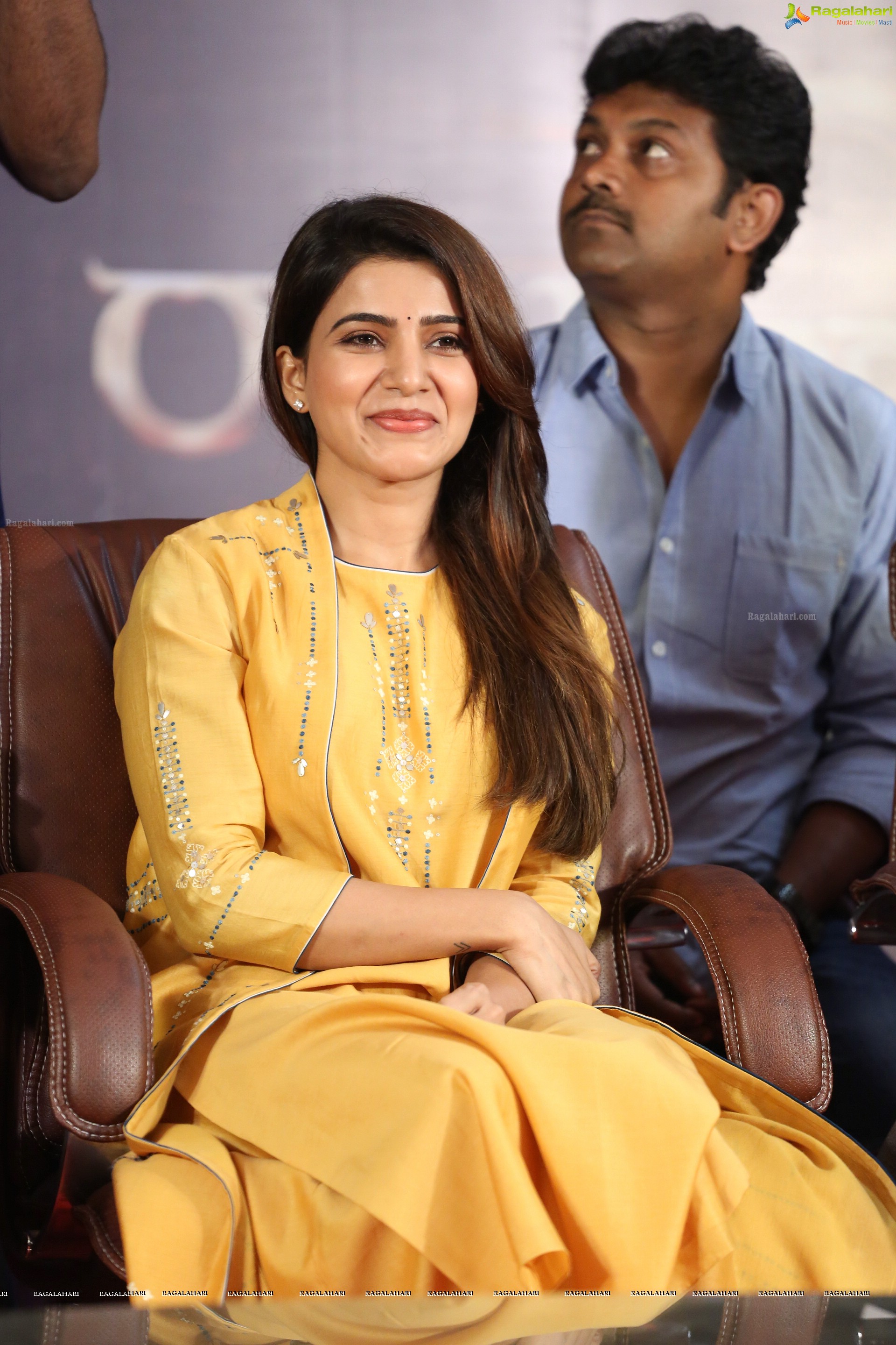 Samantha Akkineni at Raju Gari Gadhi 2 Pre-Release Press Meet