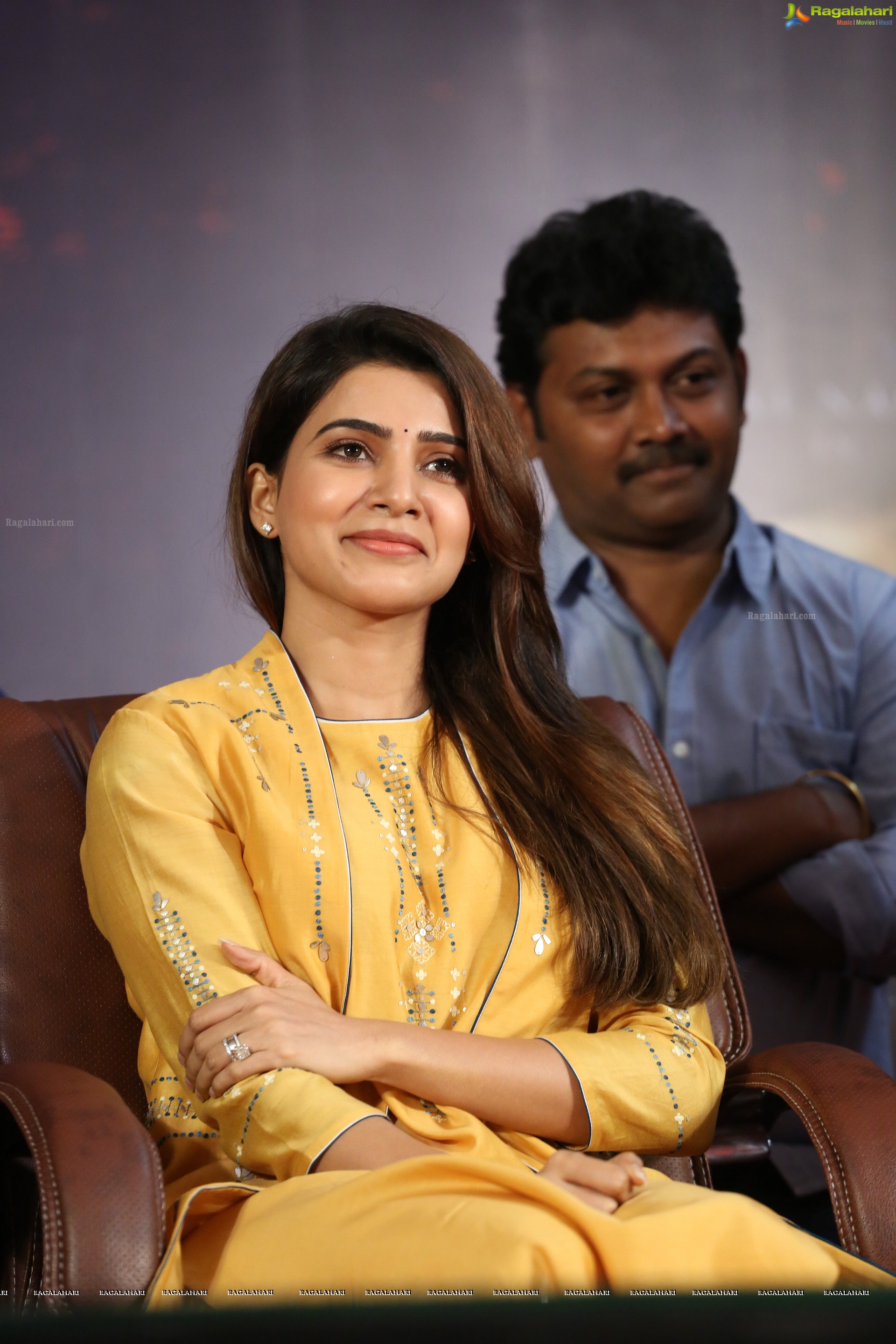 Samantha Akkineni at Raju Gari Gadhi 2 Pre-Release Press Meet