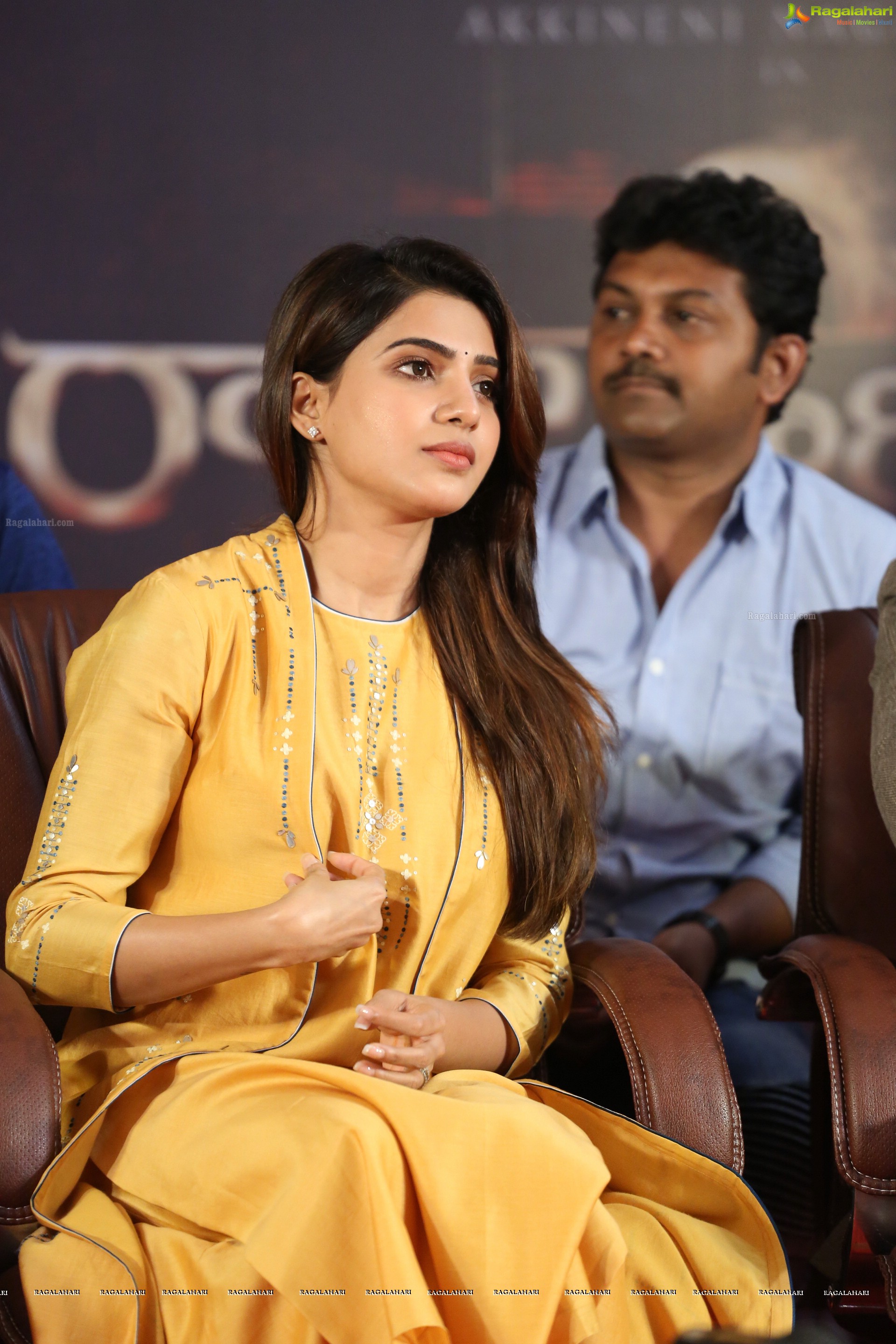 Samantha Akkineni at Raju Gari Gadhi 2 Pre-Release Press Meet