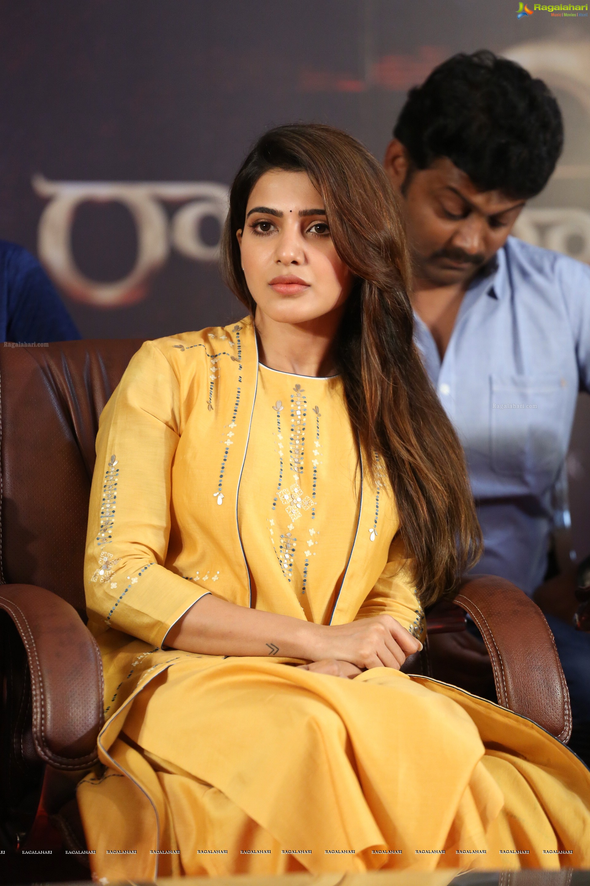 Samantha Akkineni at Raju Gari Gadhi 2 Pre-Release Press Meet