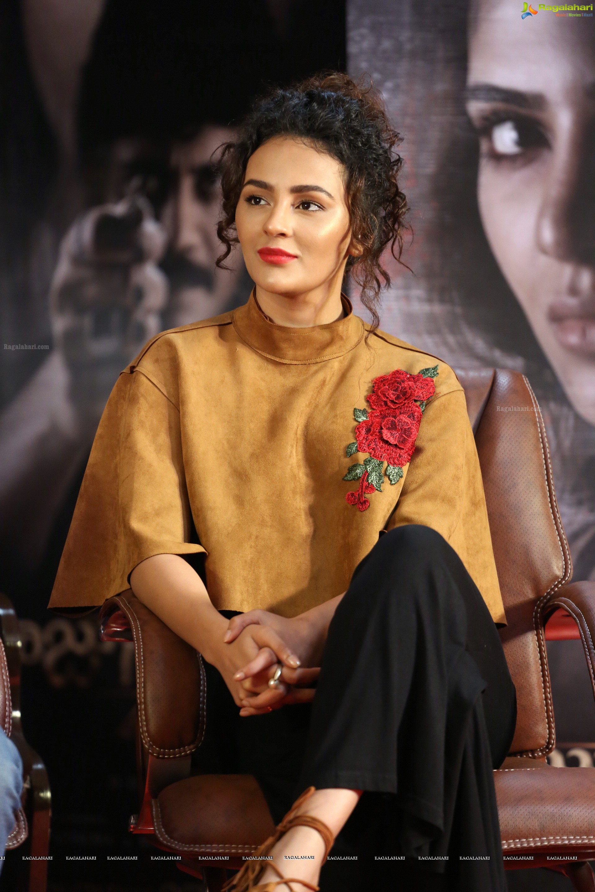 Seerat Kapoor at Raju Gari Gadhi 2 Pre-Release Press Meet (High Definition)