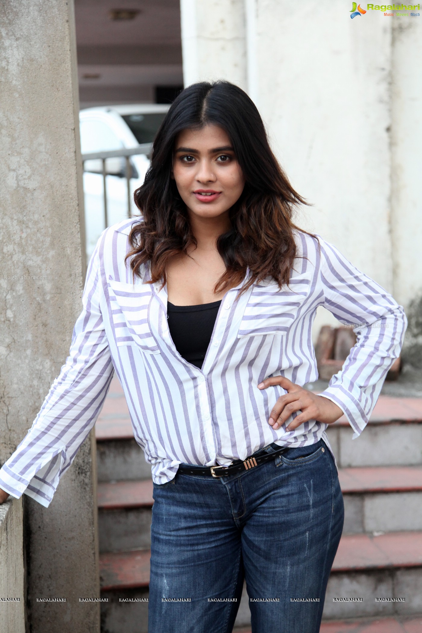 Hebah Patel at Bajaj Electronics Lucky Draw (Posters)