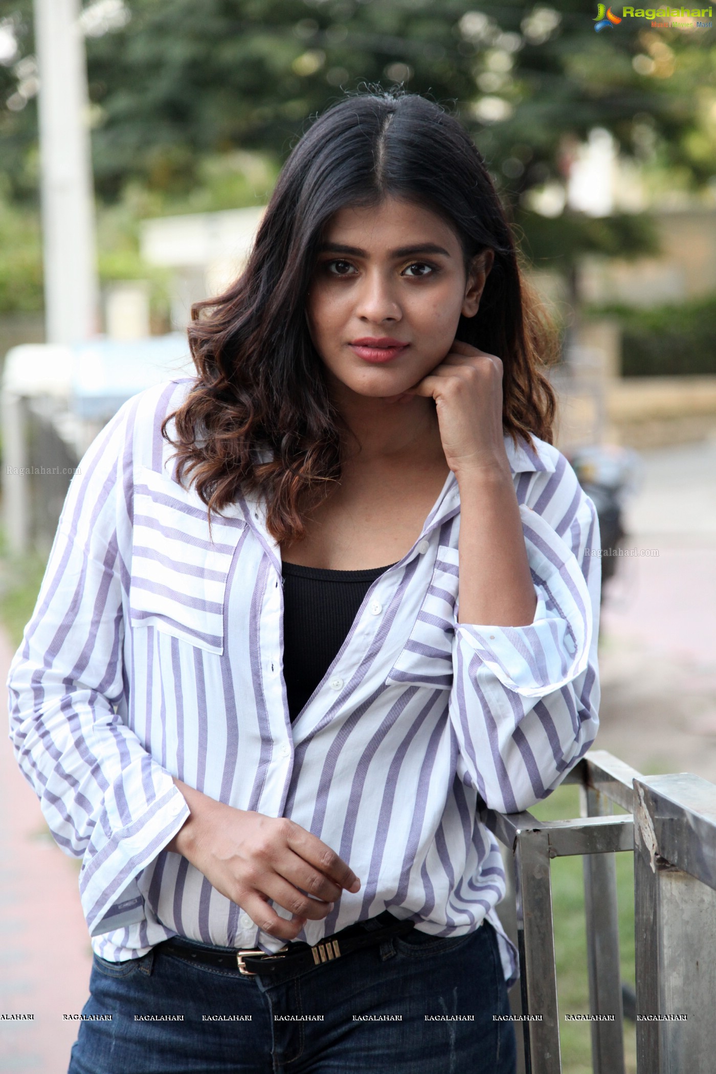 Hebah Patel at Bajaj Electronics Lucky Draw (Posters)