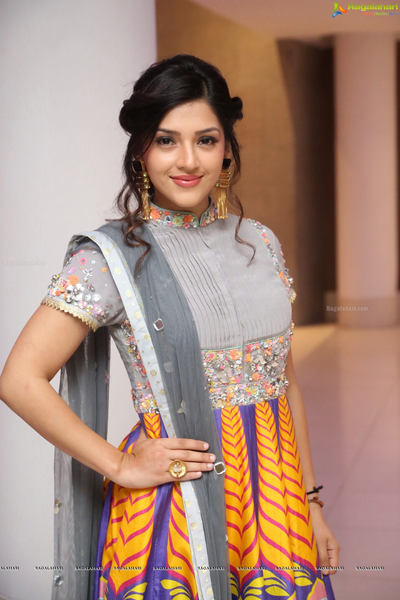 Mehreen Pirzada at Raja The Great Success Meet