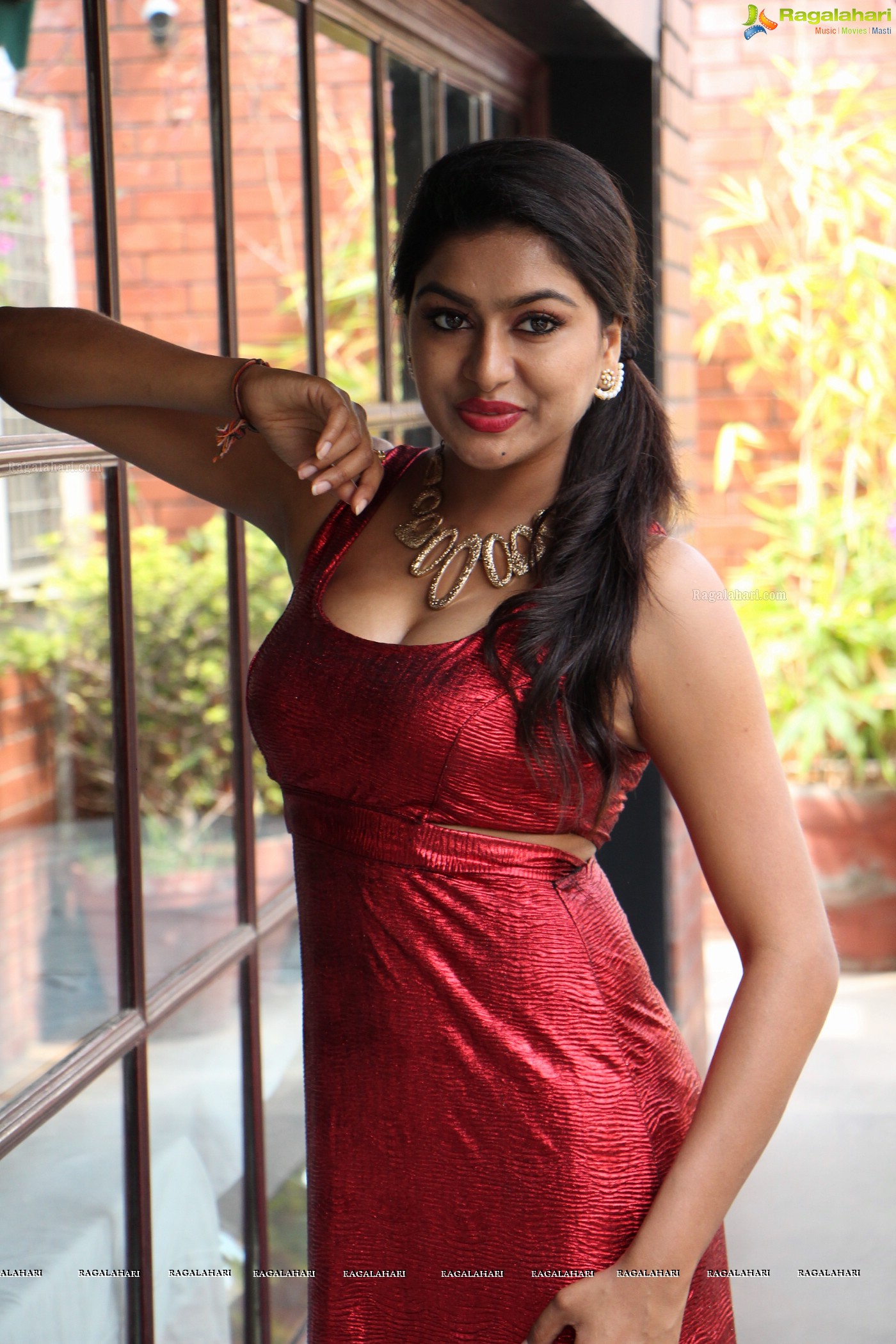 Akshatha Srinivas at Sekharam gari Abbayi Press Meet (Posters)